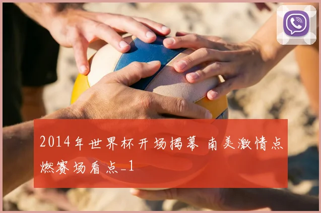 2014年世界杯开场揭幕 南美激情点燃赛场看点_1