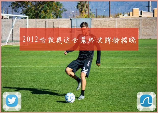2012伦敦奥运会最终奖牌榜揭晓